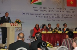 Opening of the Seychelles-Vietnam Business Forum