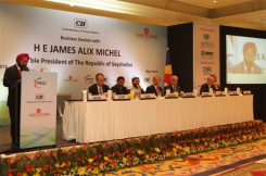 “Seychelles is not just a place for holidays, but also a great place for investment”- President Michel addresses Indian Business Community